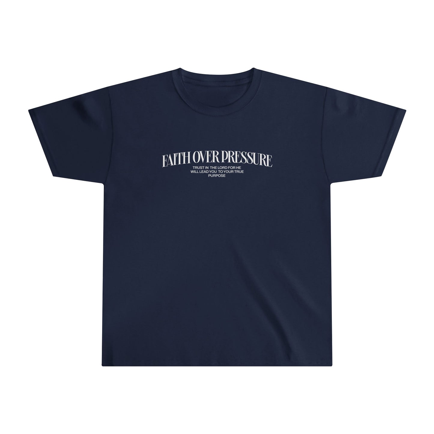 Faith Over Pressure Youth Tee