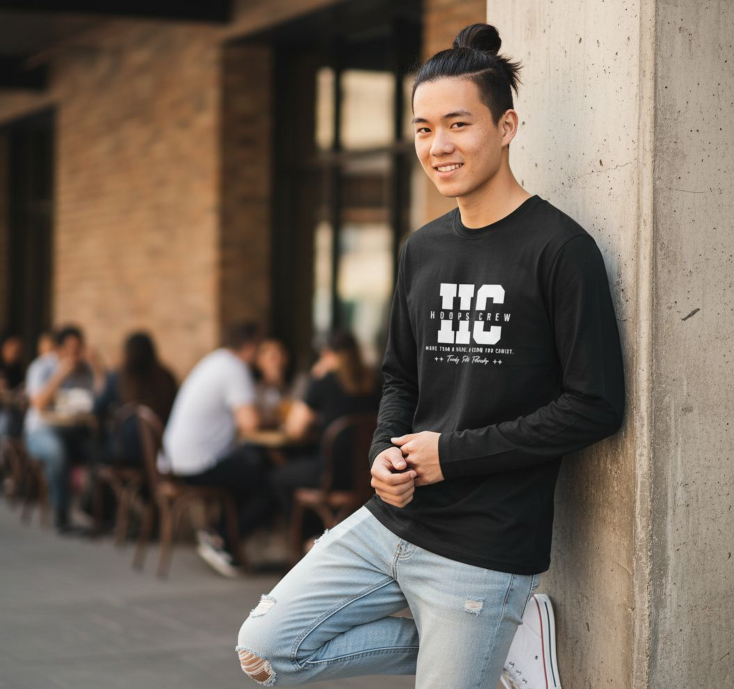Hoops Crew Performance Long Sleeve