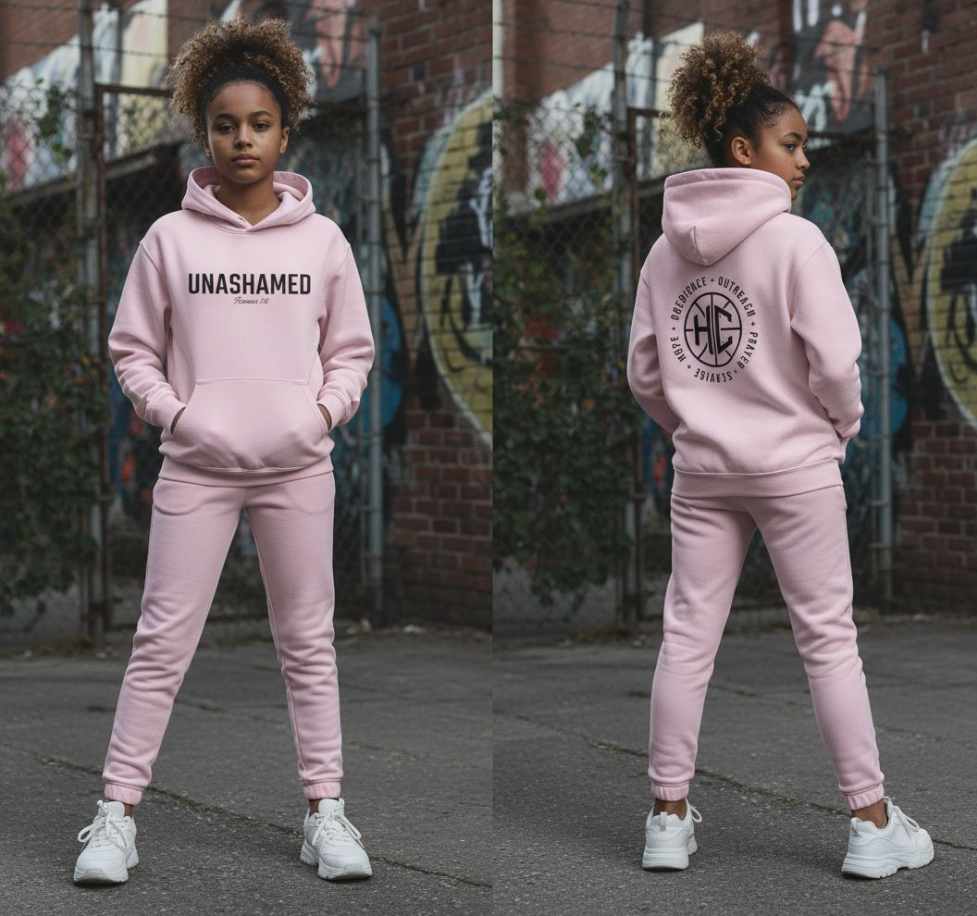 Unashamed Youth Hoodie – Romans 1:16
