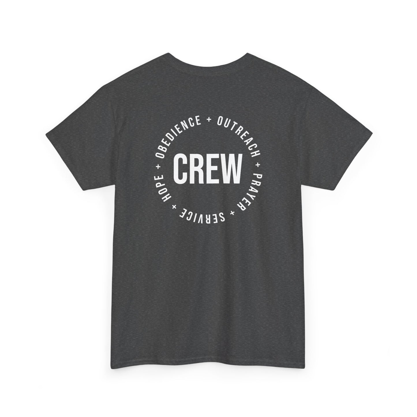 Hoops Crew Logo Tee – Faith in Action, On and Off the Court