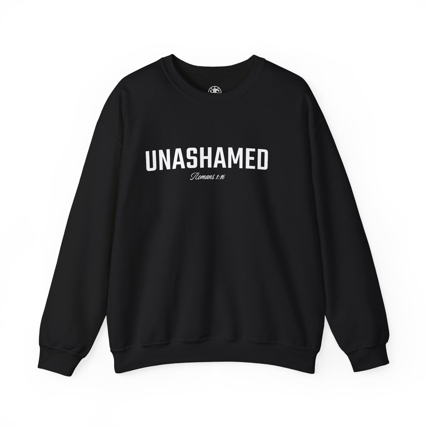 Unashamed Crewneck Sweatshirt – Romans 1:16