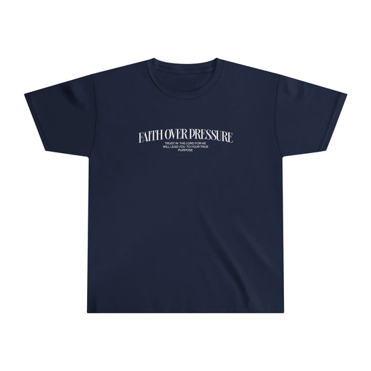 Faith Over Pressure Youth Tee