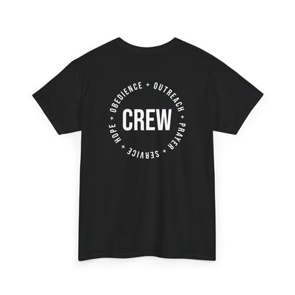 Hoops Crew Logo Tee – Faith in Action, On and Off the Court