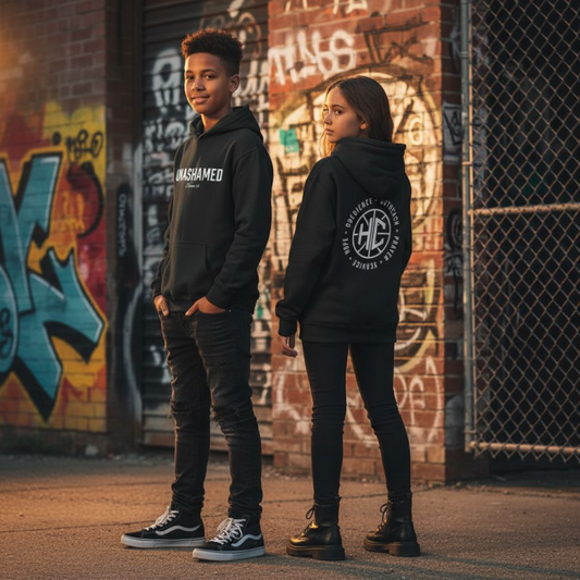 Unashamed Youth Hoodie – Romans 1:16