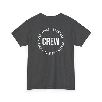Hoops Crew Logo Tee – Faith in Action, On and Off the Court