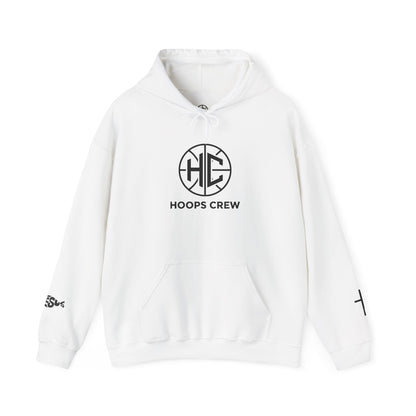 Unisex Hoops Crew Hoodie – Faith. Purpose. Community.