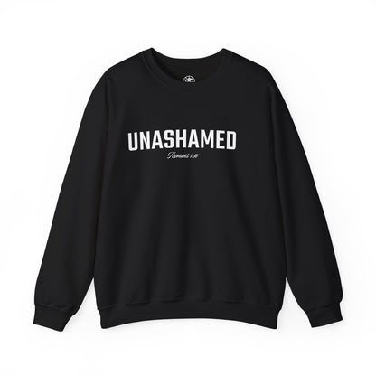 Unashamed Crewneck Sweatshirt – Romans 1:16